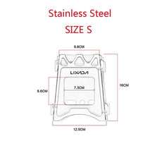 Load image into Gallery viewer, Lixada Folding Wood Stove