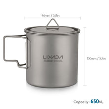 Load image into Gallery viewer, Lixada Titanium Cup